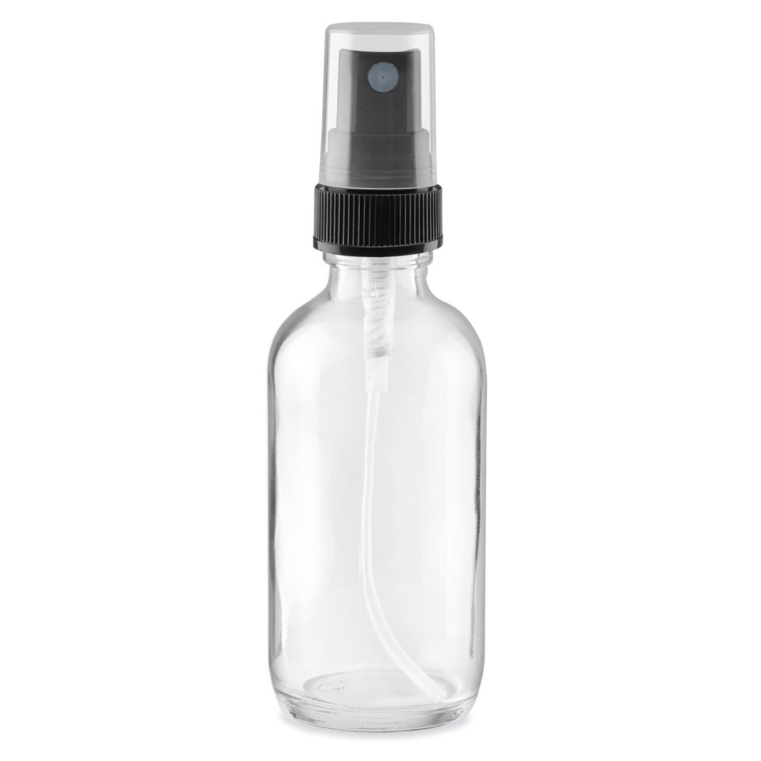 Glass RDT Fine Mist Spray Bottle (2oz)