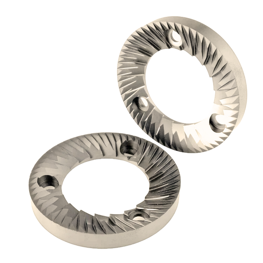 Stainless Steel 64mm Flat Burrs